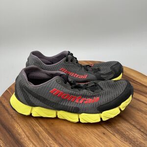 Montrail Trail Shoes Mens Size 8.5 Black Running Comfort Walking Sneakers